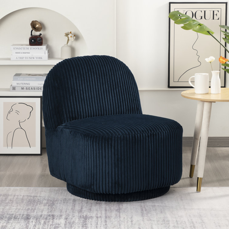 Swivel slipper store chair